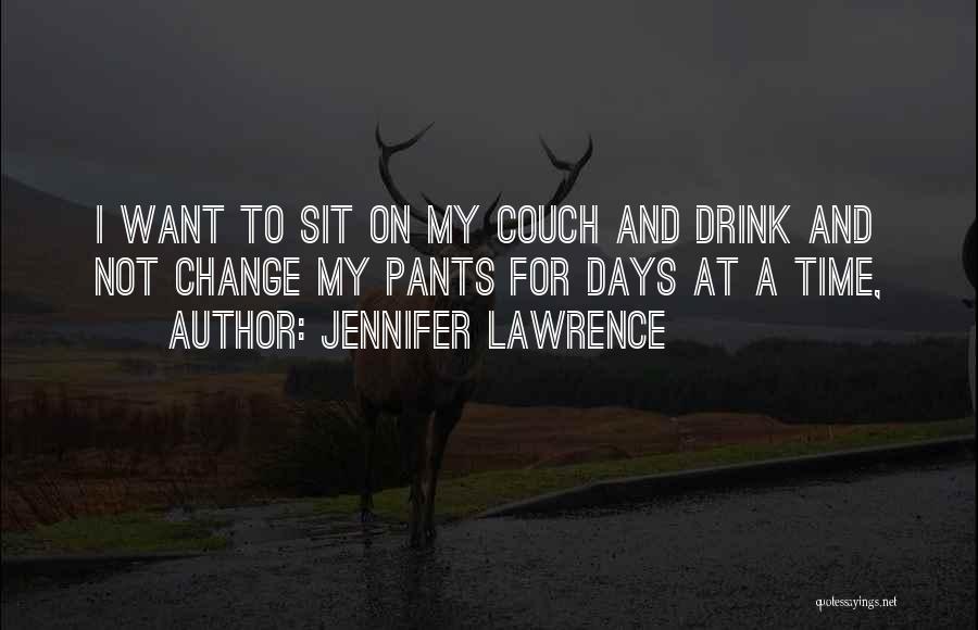 Couch Time Quotes By Jennifer Lawrence