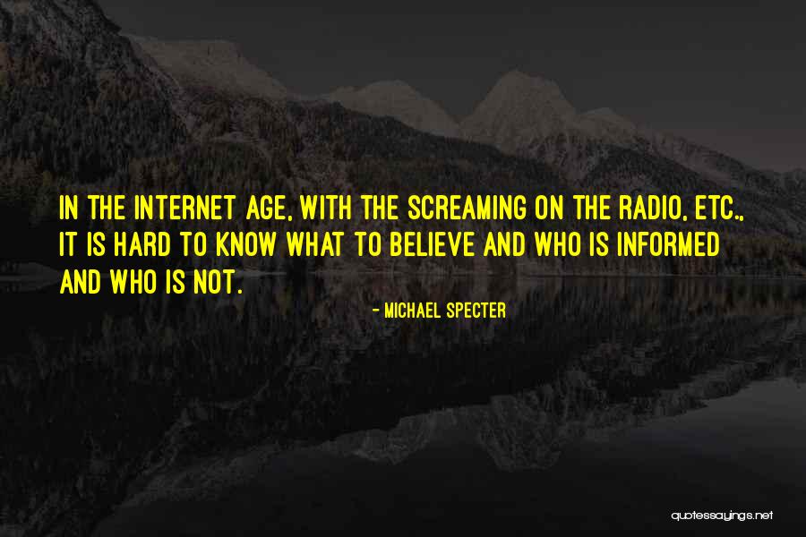 Coufalova Kacka Quotes By Michael Specter Coufalova Kacka Quotes By Michael Specter