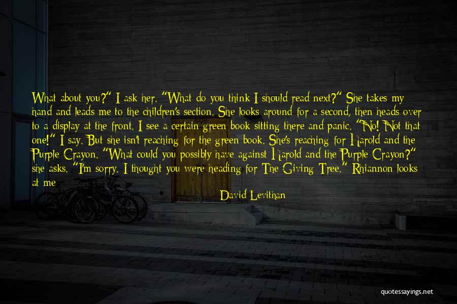 Could Have Been Me Quotes By David Levithan