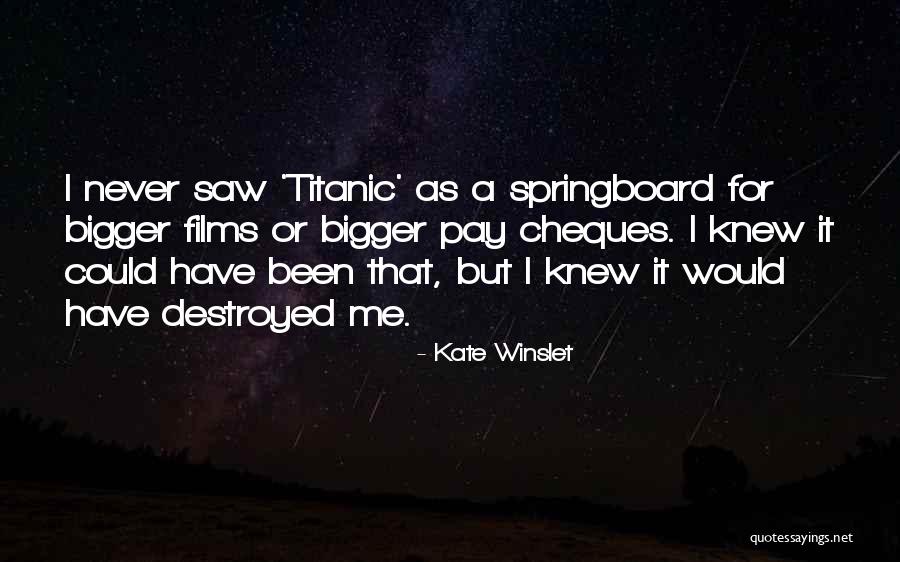 Could Have Been Me Quotes By Kate Winslet