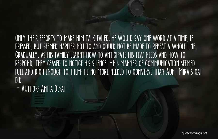 Could Not Be Happier Quotes By Anita Desai