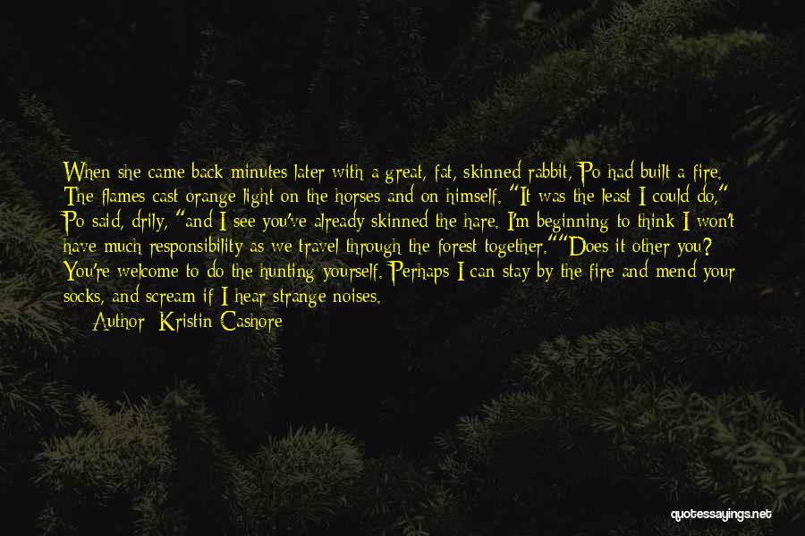 Could Scream Quotes By Kristin Cashore