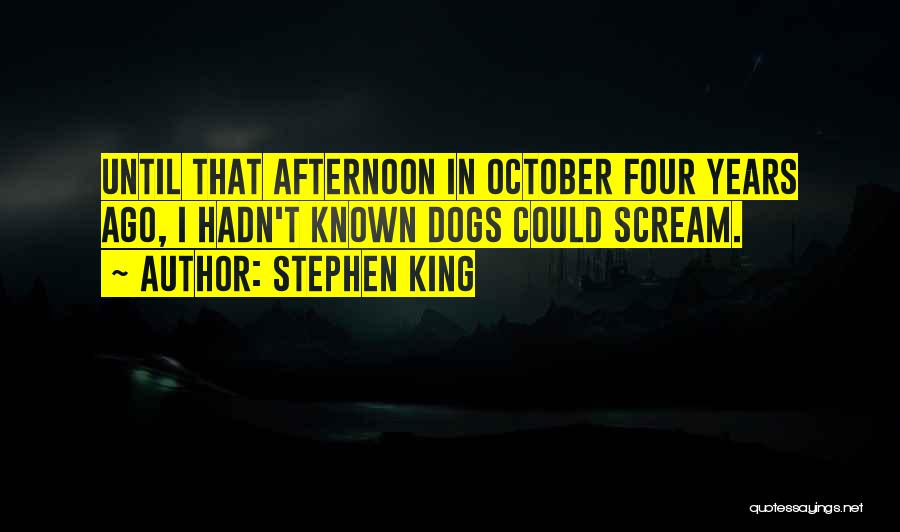 Could Scream Quotes By Stephen King