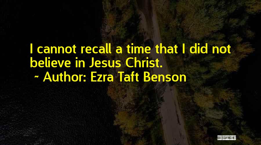 Couldless Quotes By Ezra Taft Benson