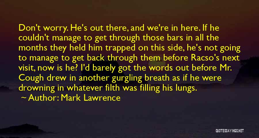 Couldn't Manage Quotes By Mark Lawrence