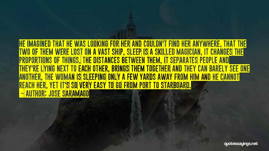 Couldn't Sleep Quotes By Jose Saramago