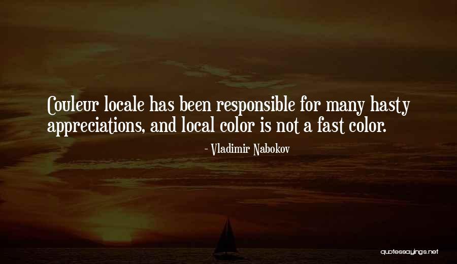 Couleur Quotes By Vladimir Nabokov