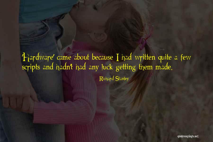 Couleurs Froides Quotes By Richard Stanley Couleurs Froides Quotes By Richard Stanley