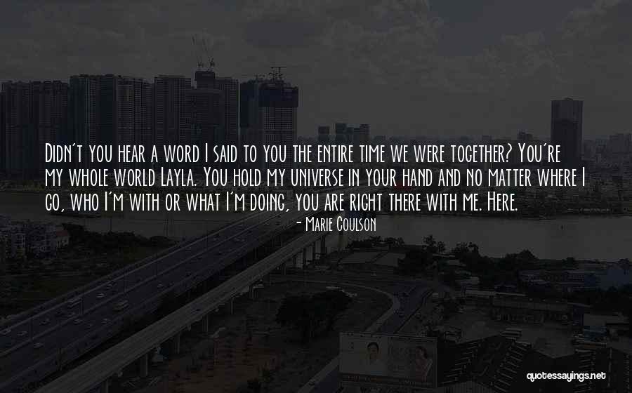 Coulson Quotes By Marie Coulson Coulson Quotes By Marie Coulson