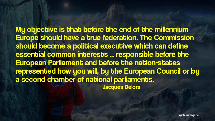 Council My Quotes By Jacques Delors