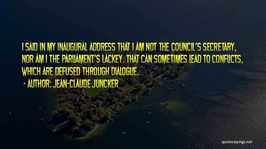 Council My Quotes By Jean-Claude Juncker