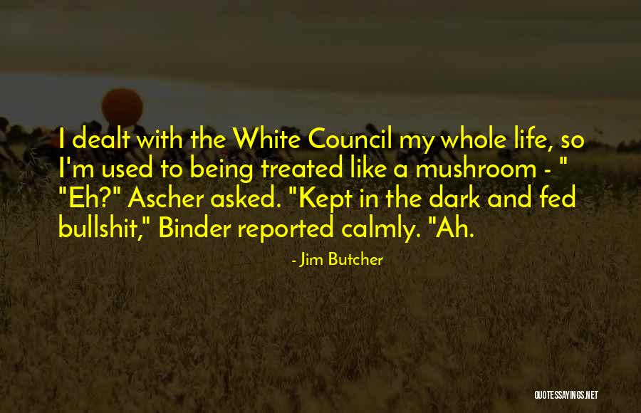 Council My Quotes By Jim Butcher