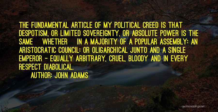 Council My Quotes By John Adams