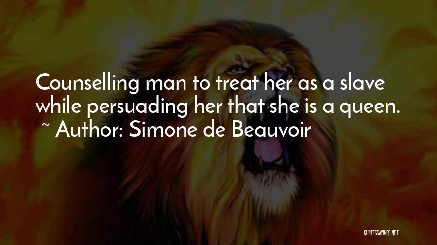 Counselling Quotes By Simone De Beauvoir