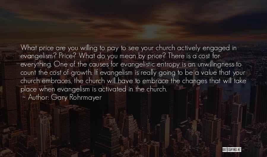 Count The Cost Quotes By Gary Rohrmayer