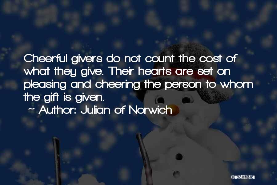 Count The Cost Quotes By Julian Of Norwich