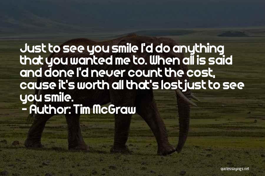 Count The Cost Quotes By Tim McGraw