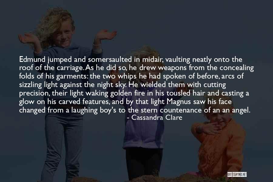 Countenance Quotes By Cassandra Clare Countenance Quotes By Cassandra Clare