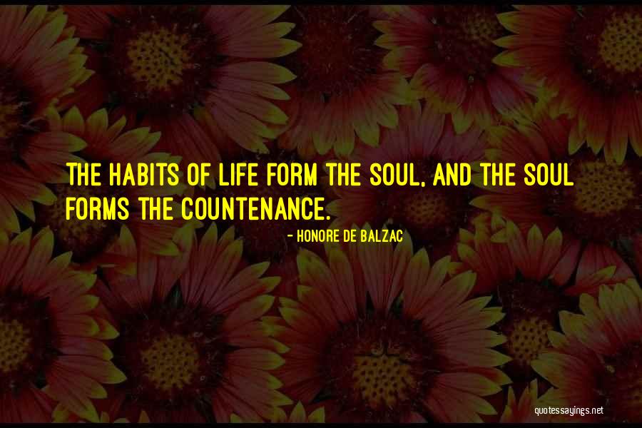 Countenance Quotes By Honore De Balzac Countenance Quotes By Honore De Balzac