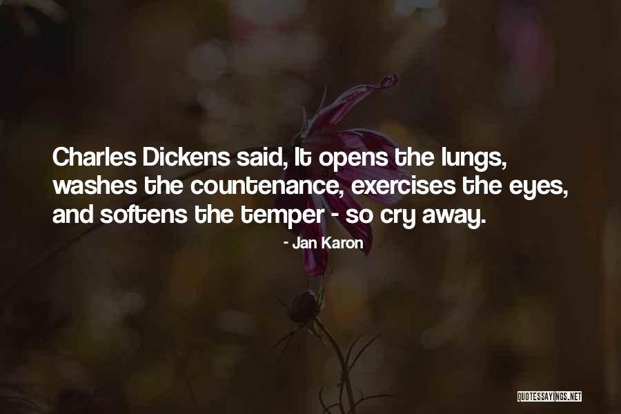 Countenance Quotes By Jan Karon Countenance Quotes By Jan Karon