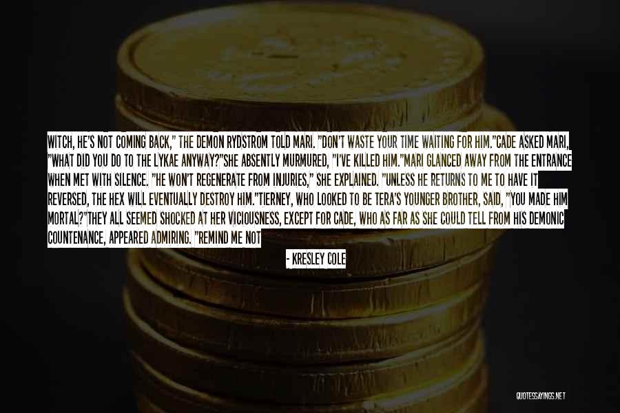 Countenance Quotes By Kresley Cole Countenance Quotes By Kresley Cole