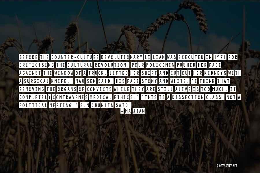 Counter Cultural Quotes By Ma Jian Counter Cultural Quotes By Ma Jian
