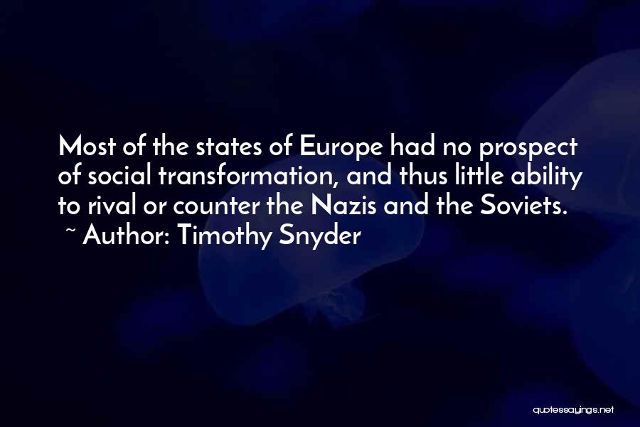 Counter Quotes By Timothy Snyder