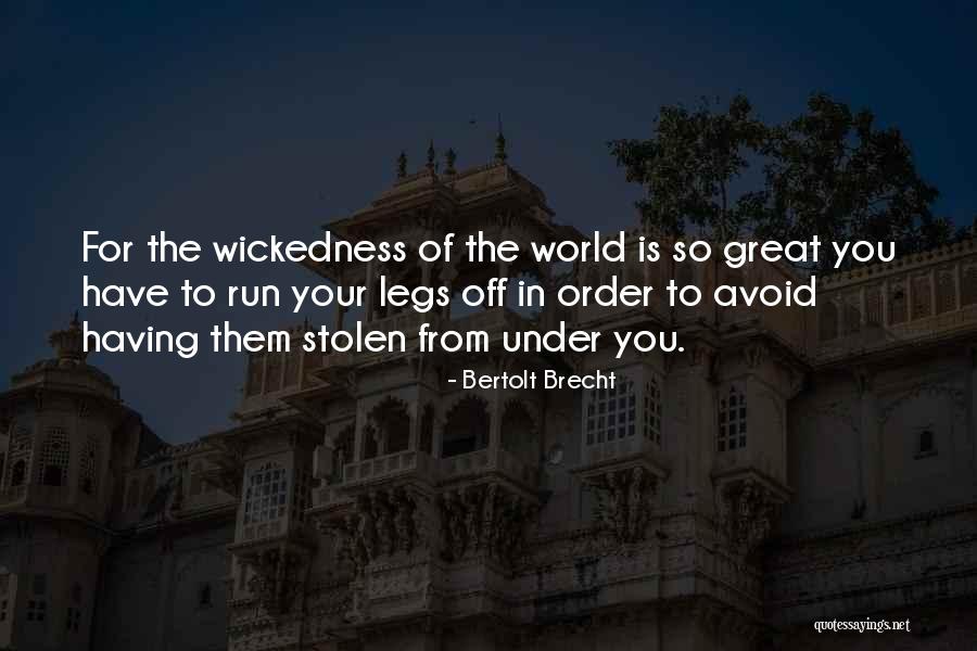 Counter Response To Appellate Quotes By Bertolt Brecht Counter Response To Appellate Quotes By Bertolt Brecht