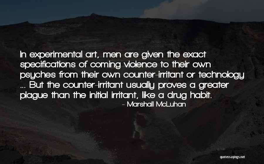 Counter Violence Quotes By Marshall McLuhan Counter Violence Quotes By Marshall McLuhan