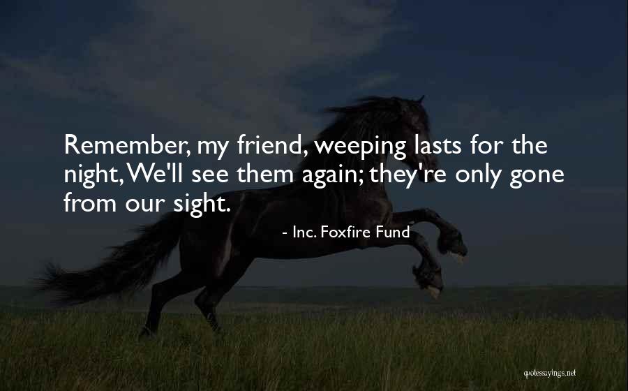 Counteracts Opposite Quotes By Inc. Foxfire Fund Counteracts Opposite Quotes By Inc. Foxfire Fund