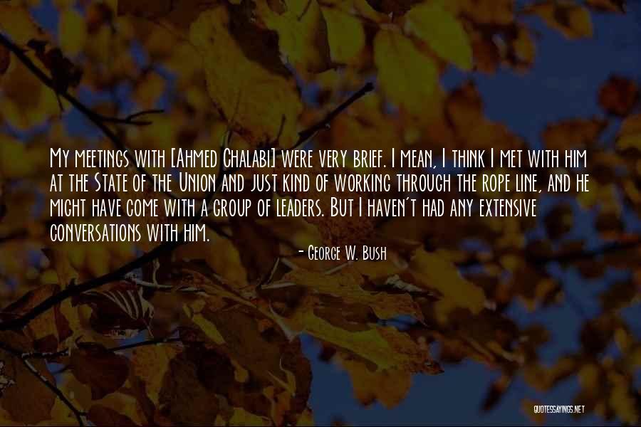 Counterexamples In Topology Quotes By George W. Bush Counterexamples In Topology Quotes By George W. Bush