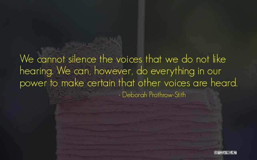 Counterfactuals And Causal Inference Quotes By Deborah Prothrow-Stith Counterfactuals And Causal Inference Quotes By Deborah Prothrow-Stith