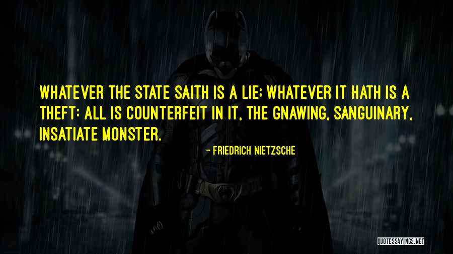 Counterfeit Quotes By Friedrich Nietzsche