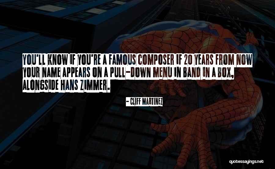 Counterintelligence Training Quotes By Cliff Martinez Counterintelligence Training Quotes By Cliff Martinez