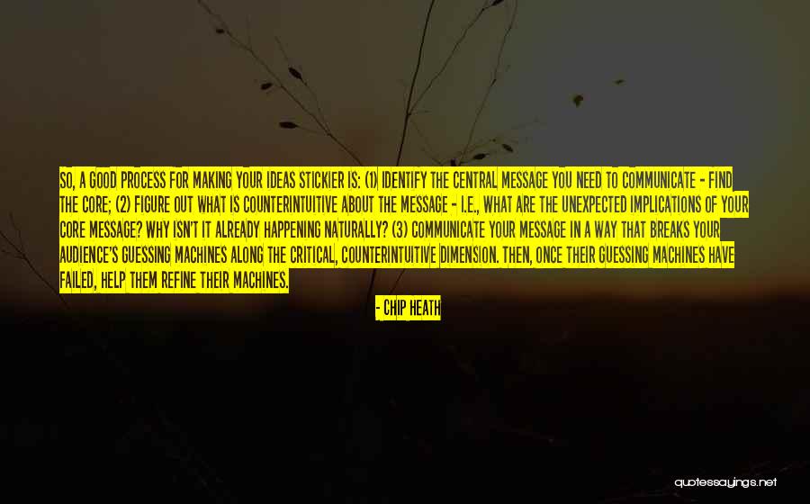 Counterintuitive Quotes By Chip Heath Counterintuitive Quotes By Chip Heath