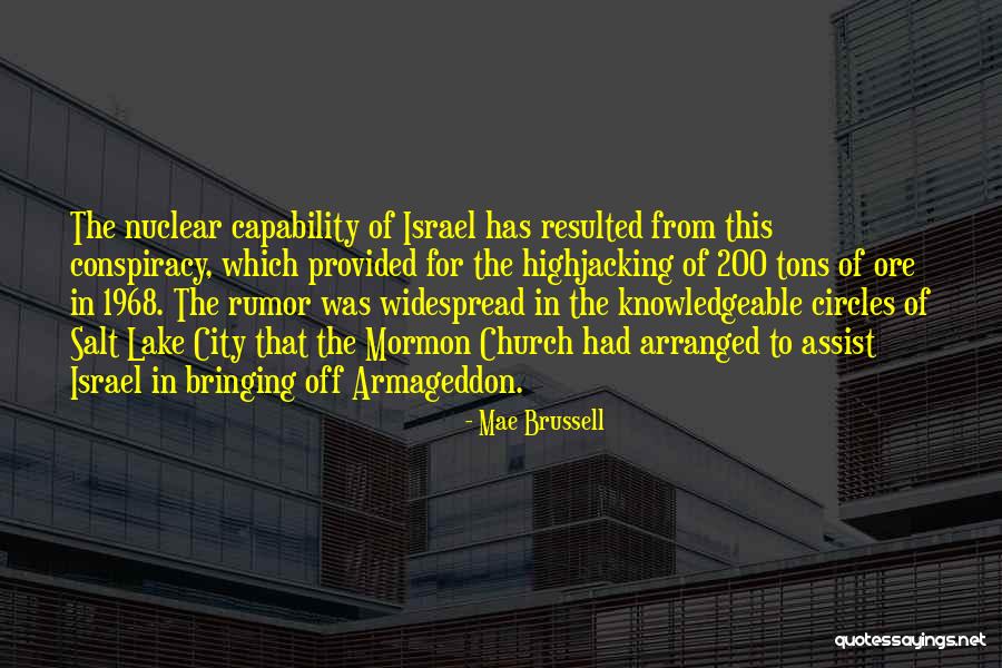 Countermarche Quotes By Mae Brussell Countermarche Quotes By Mae Brussell