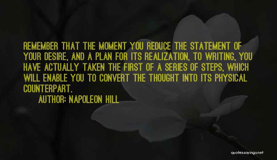 Counterpart Quotes By Napoleon Hill