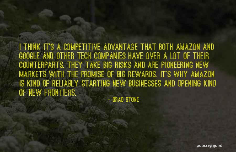 Counterparts Quotes By Brad Stone