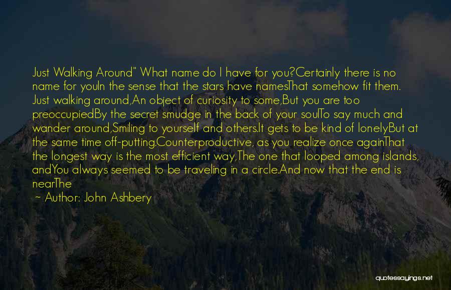 Counterproductive Quotes By John Ashbery