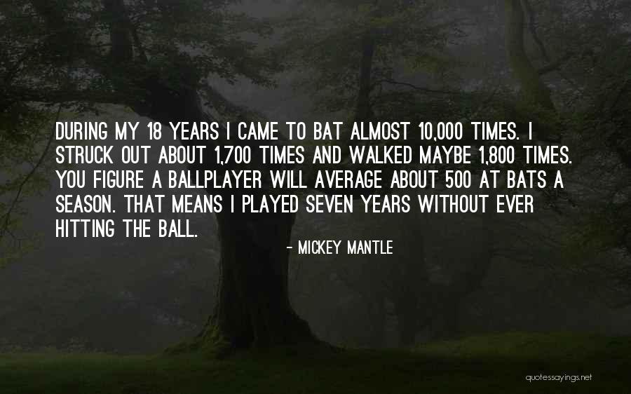 Counterstroke Quotes By Mickey Mantle Counterstroke Quotes By Mickey Mantle