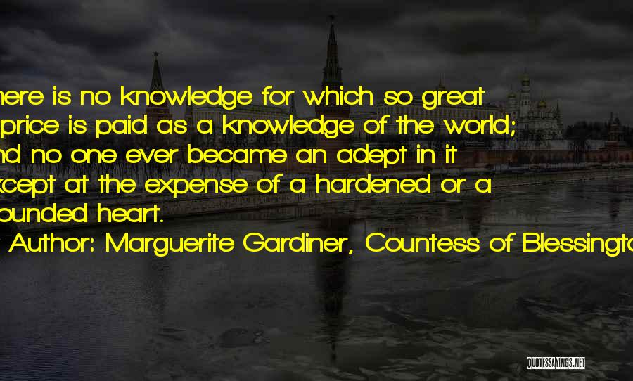 Countess Of Blessington Quotes By Marguerite Gardiner, Countess Of Blessington