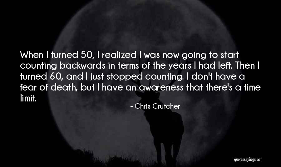 Counting Backwards Quotes By Chris Crutcher