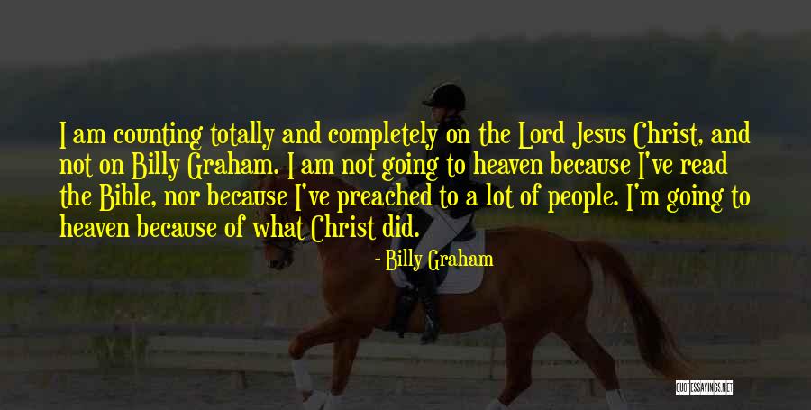 Counting On People Quotes By Billy Graham Counting On People Quotes By Billy Graham