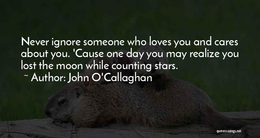 Counting On Someone Quotes By John O'Callaghan