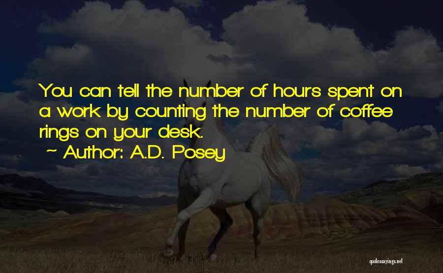 Counting On You Quotes By A.D. Posey