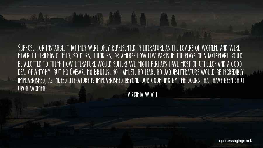 Counting On Your Friends Quotes By Virginia Woolf