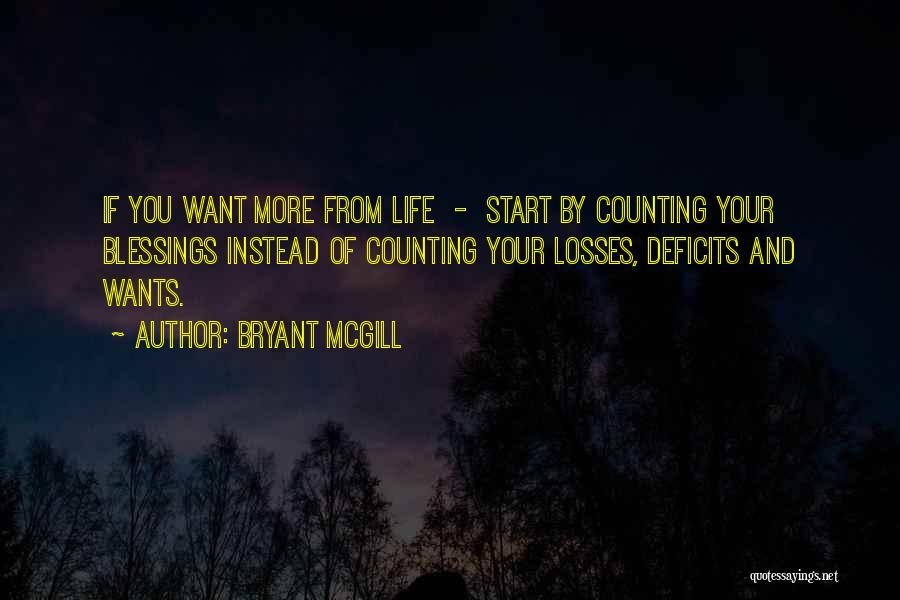Counting Your Losses Quotes By Bryant McGill