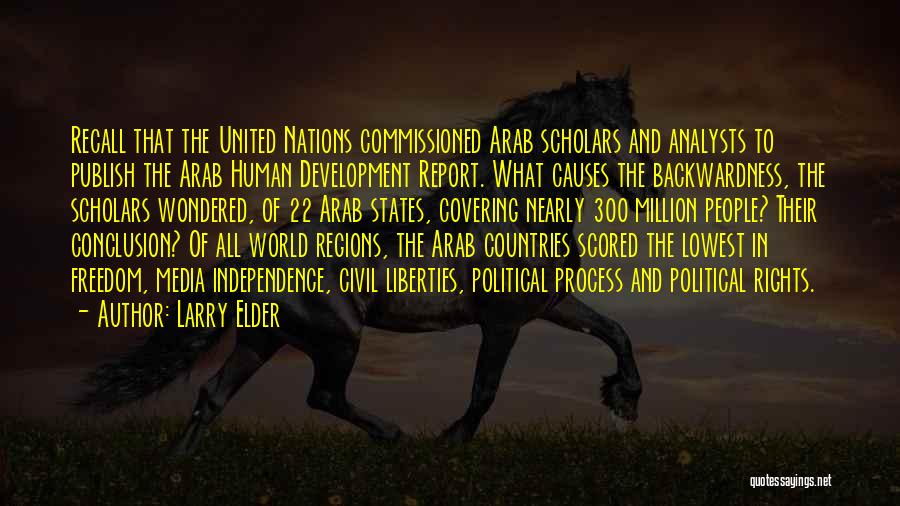 Countries Development Quotes By Larry Elder