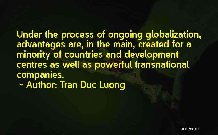 Countries Development Quotes By Tran Duc Luong
