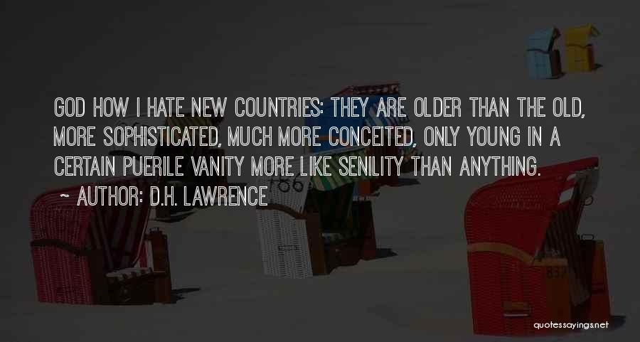 Countries Quotes By D.H. Lawrence